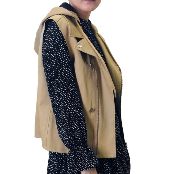 Helmut Lang buildout twill moto hooded jacket - Picture 5 of 5